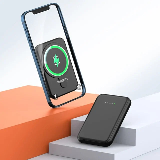 Magnetic Wireless Power Bank 5000 MAH